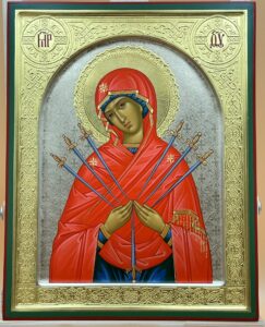 Богородица «Семистрельная» Образец 14 Каменск-Уральский